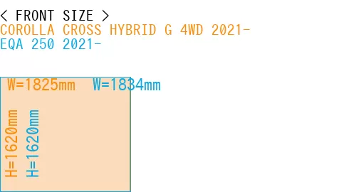 #COROLLA CROSS HYBRID G 4WD 2021- + EQA 250 2021-